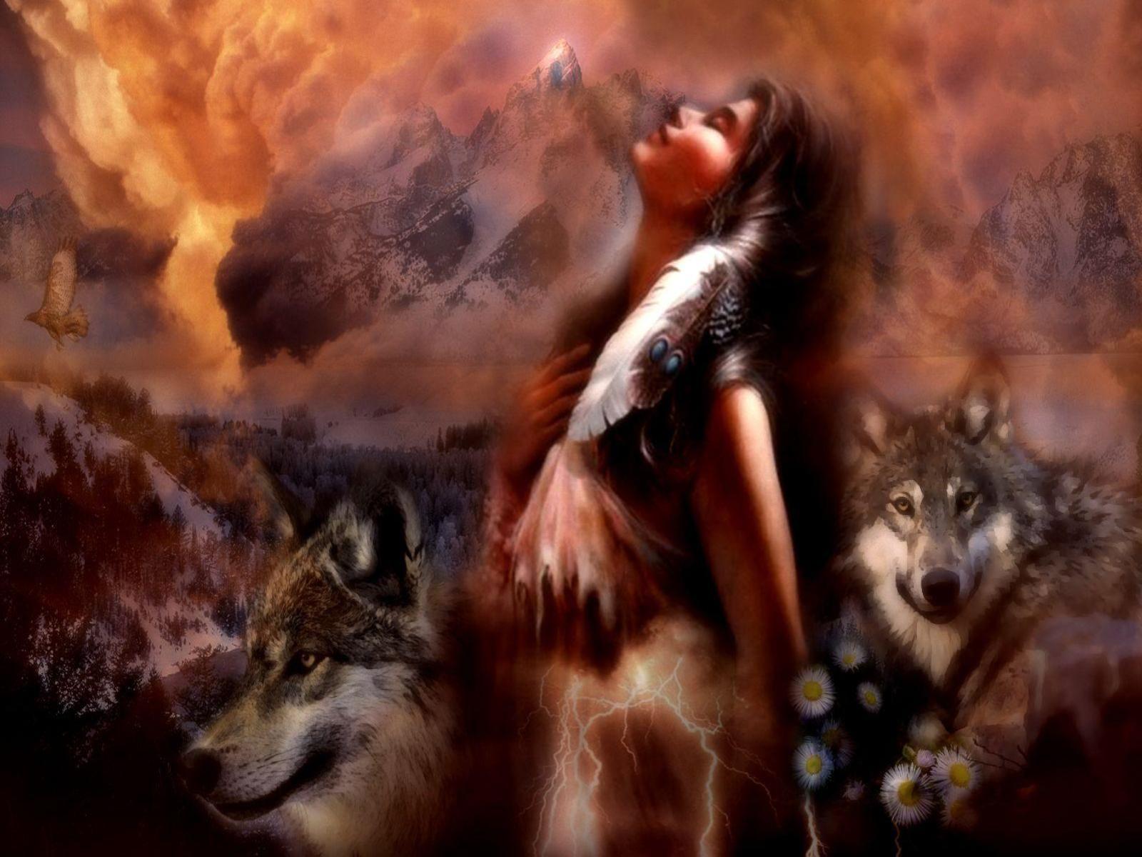 Native American. The Haunted Pen