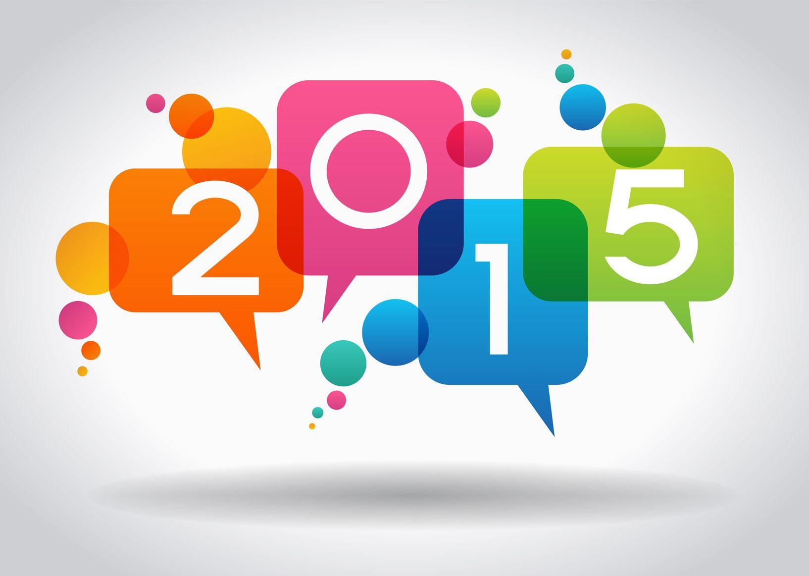 Colorful New Year 2015 Wallpaper Android Wallpaper