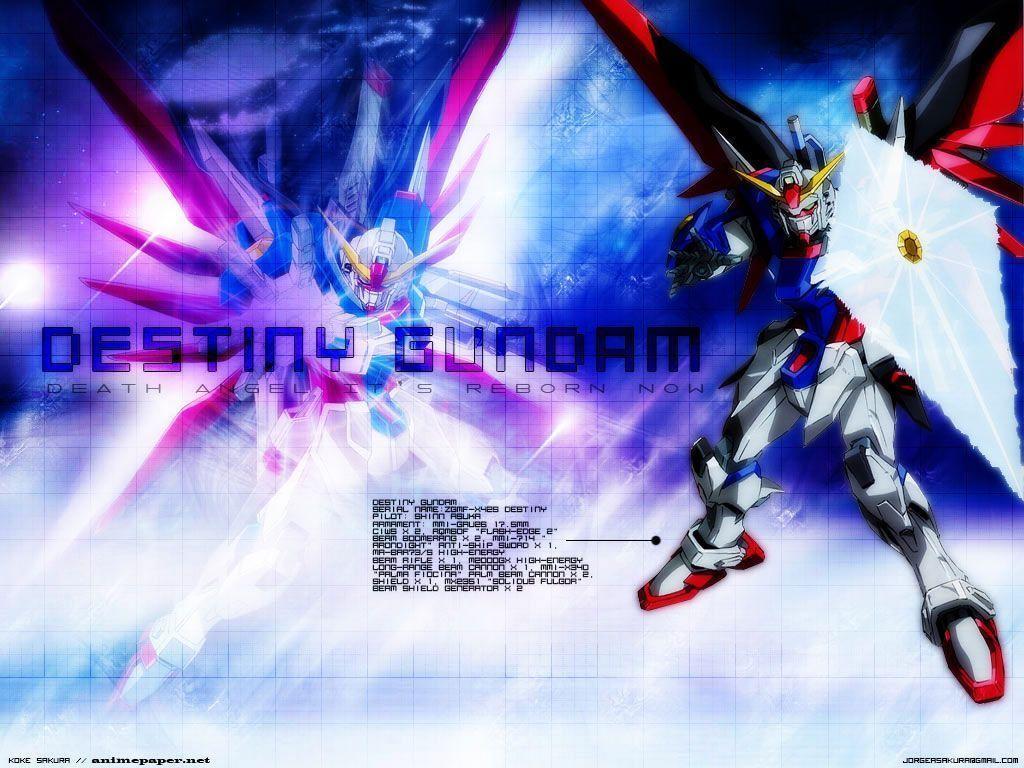 Wallpaper For > Destiny Gundam Wallpaper HD