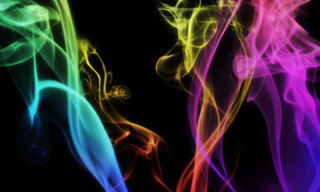 Wallpaper For > Colorful Smoke Background For Tumblr