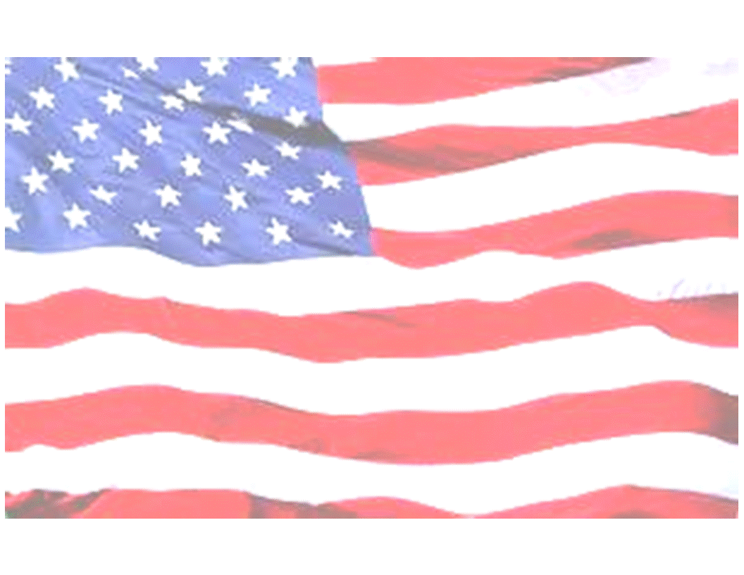Faded American Flag Background