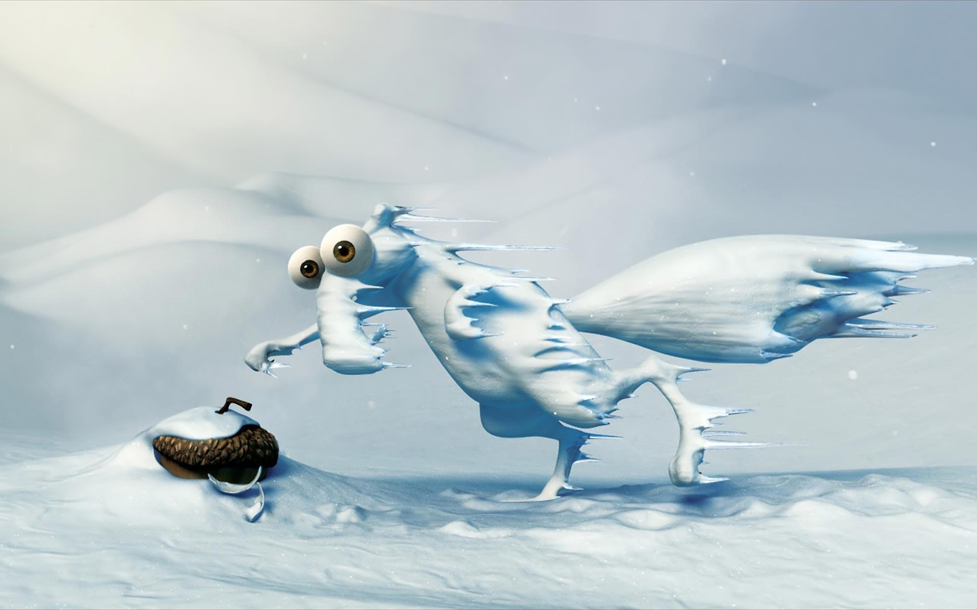 Desktop Wallpaper · Gallery · Cartoons · Ice Age 4 squirrel. Free