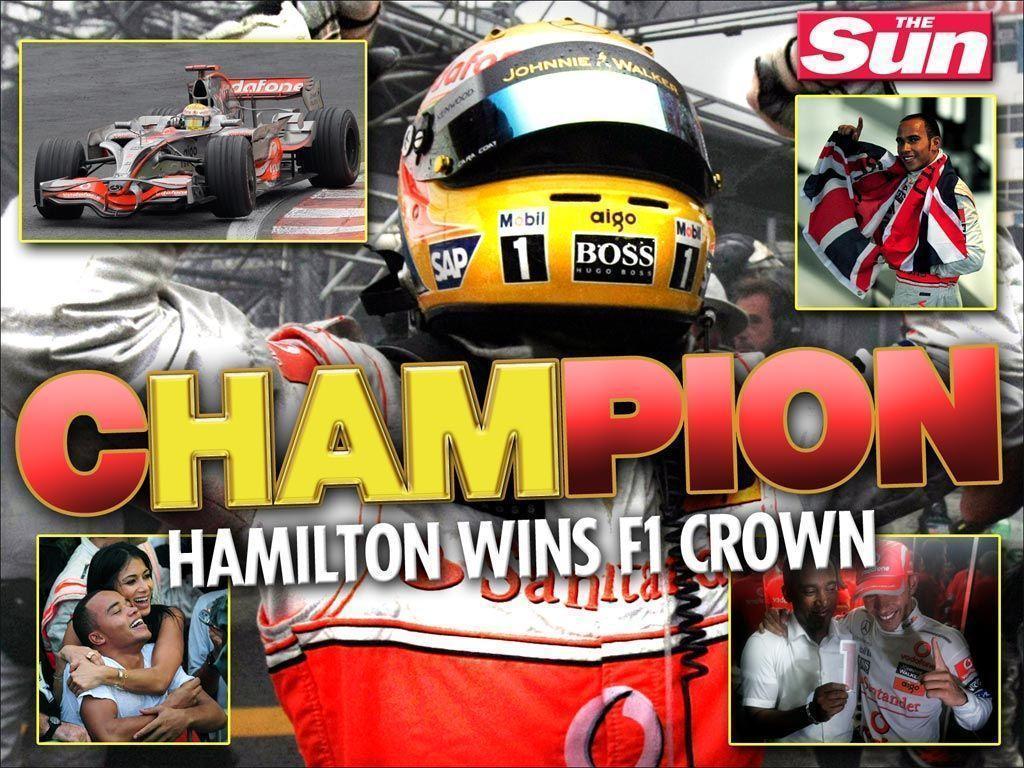 Champion Wallpaper Hamilton Wallpaper