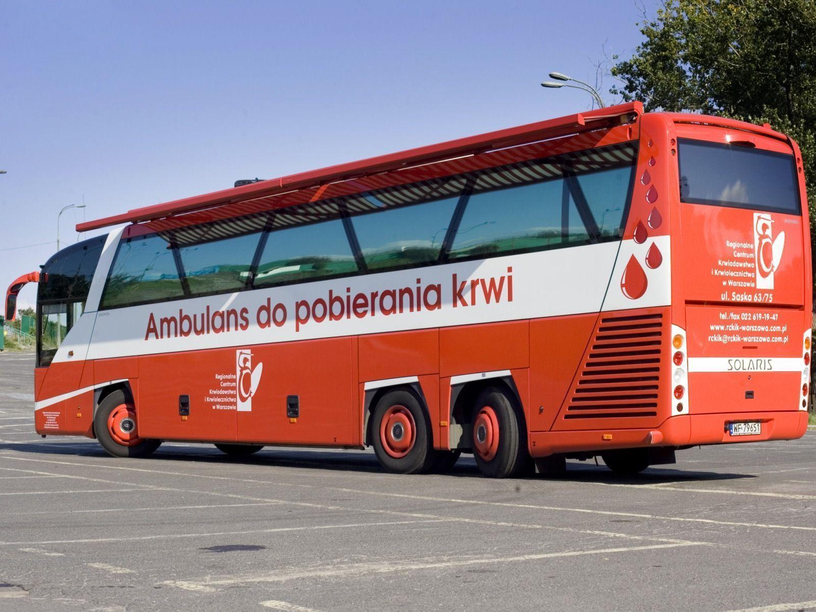 Solaris Vacanza 13 Ambulans do pobierania krwi bus emergency