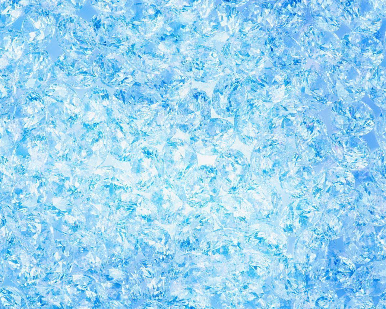 Wallpaper For > Blue Crystal Background Tumblr