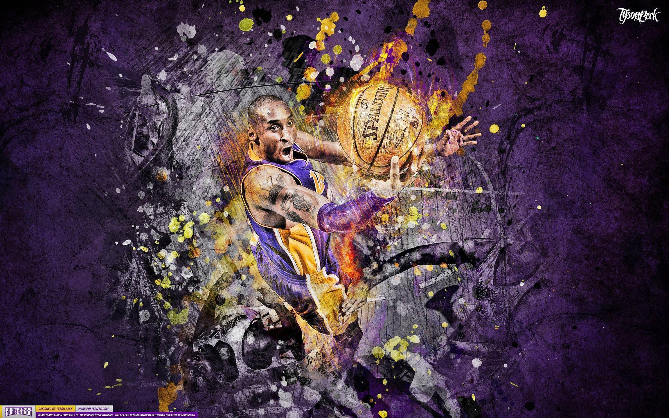 Kobe Bryant &;Sensation&; Wallpaper. Posterizes. NBA Wallpaper