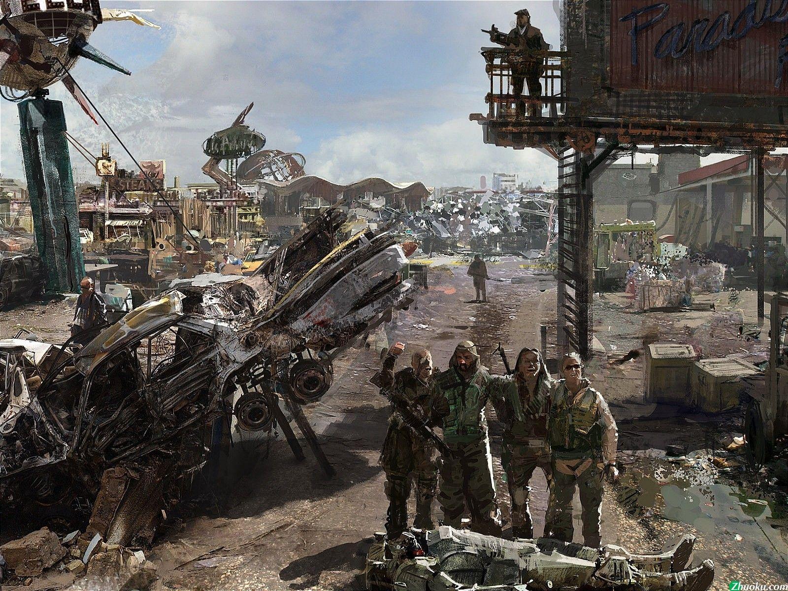 Fallout 3 Concept Art Wallpaper