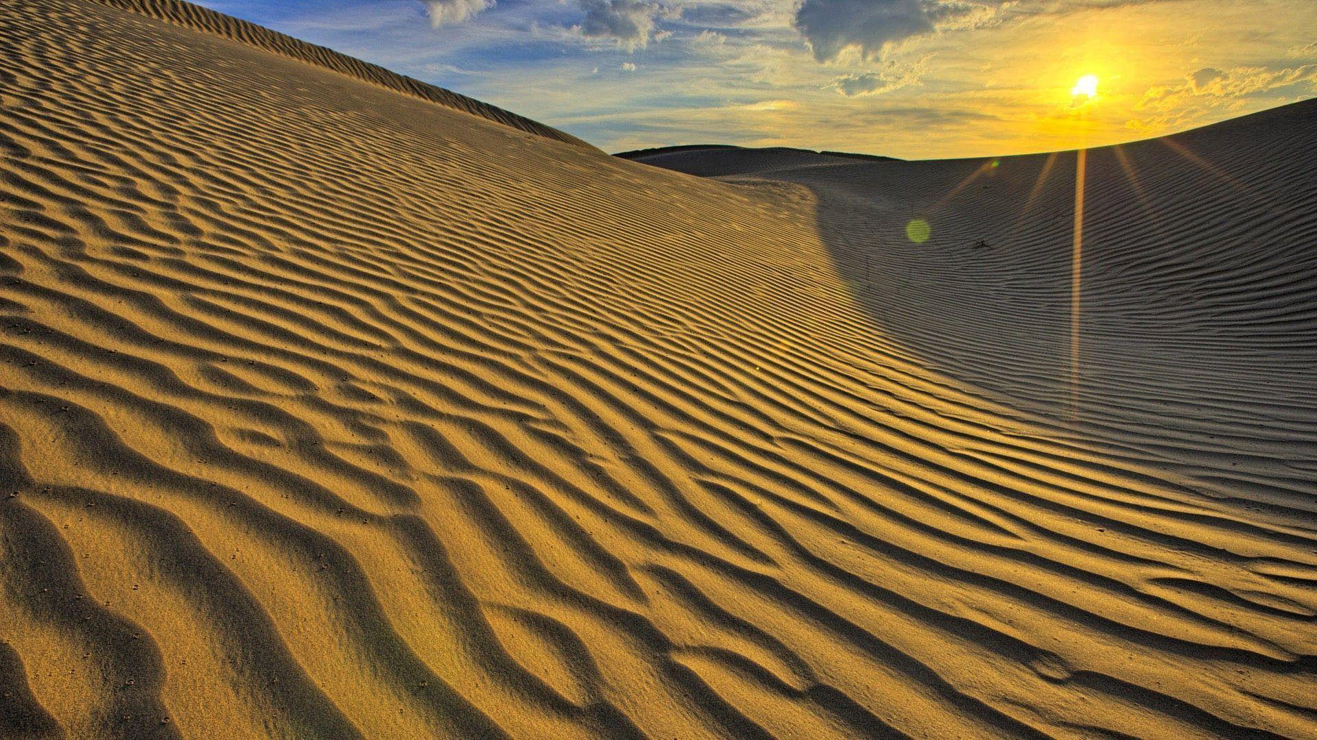 Sand dunes wallpaper #