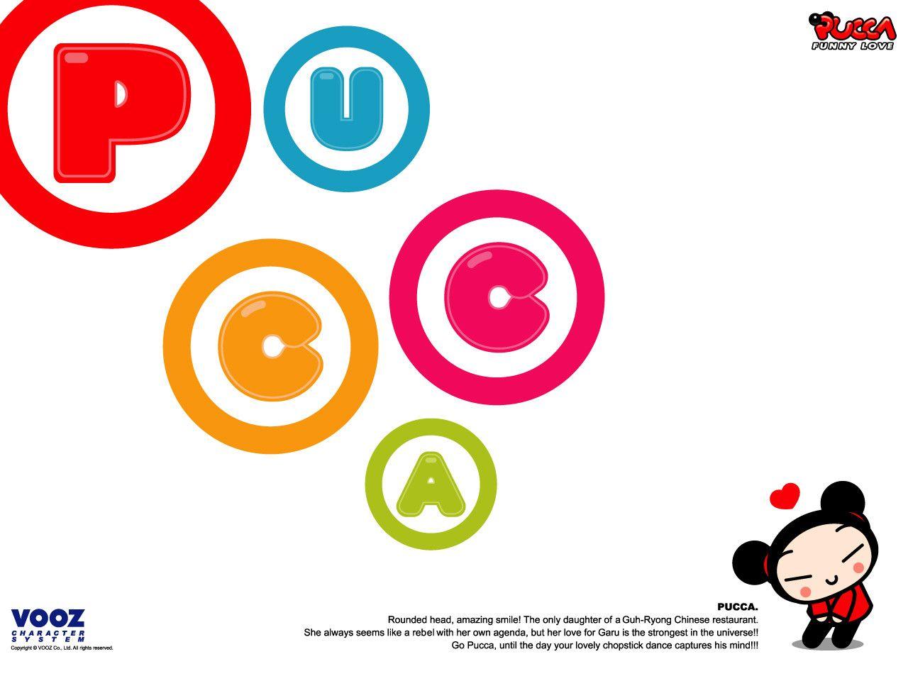 White Background Pucca Wallpaper_1280x960