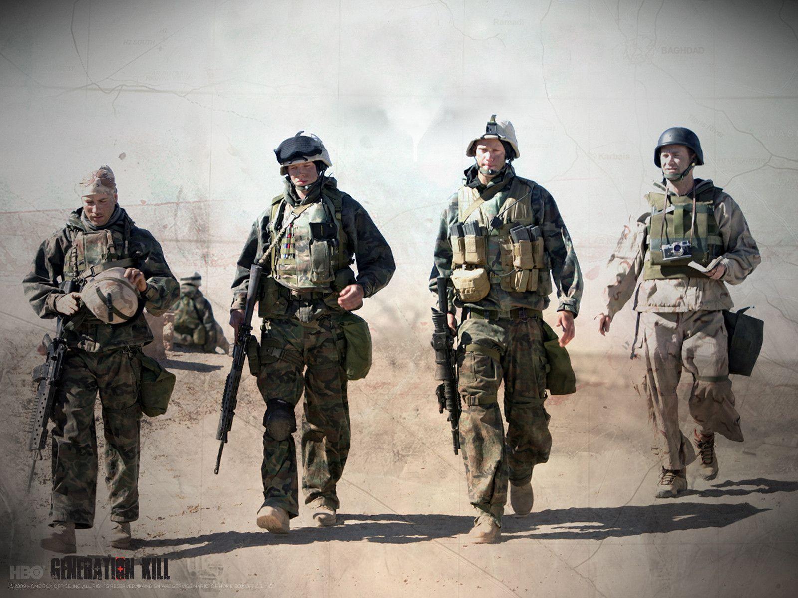 HBO: Generation Kill: Extras: Wallpaper