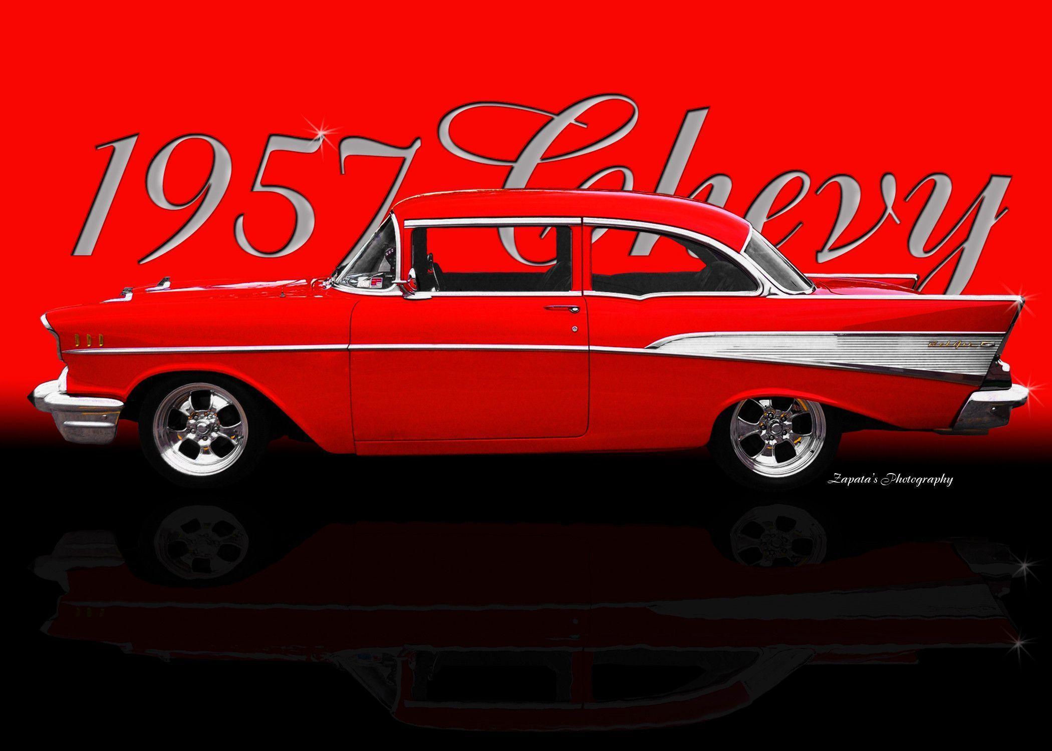 Pix For > 57 Chevy Wallpaper