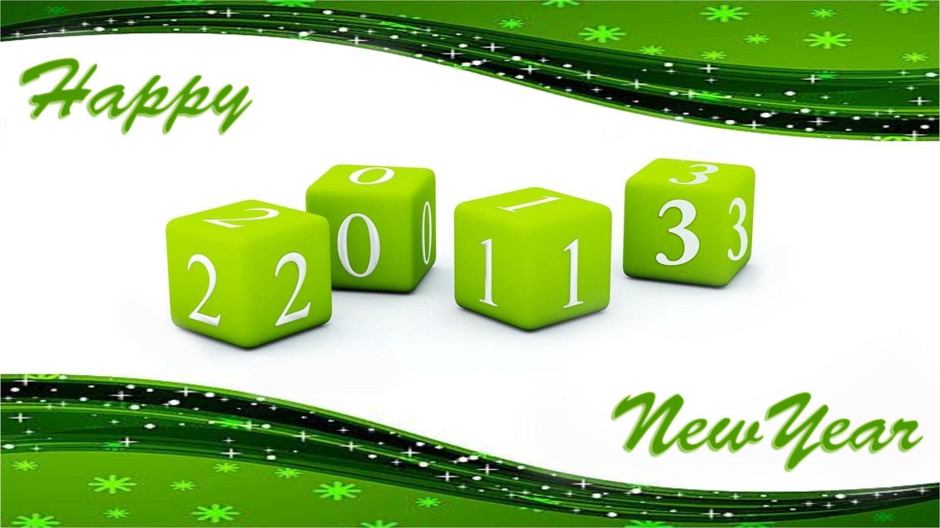 Happy New Year 2013 HD Wallpaper Background 1920×1080