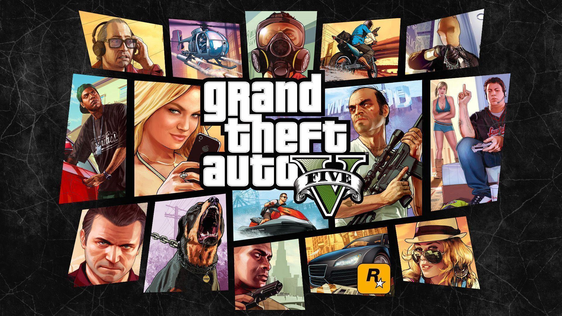 Grand Theft Auto V Characters wallpaper