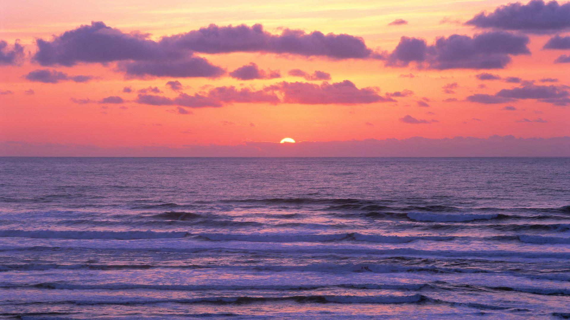 Ocean Sunset Backgrounds