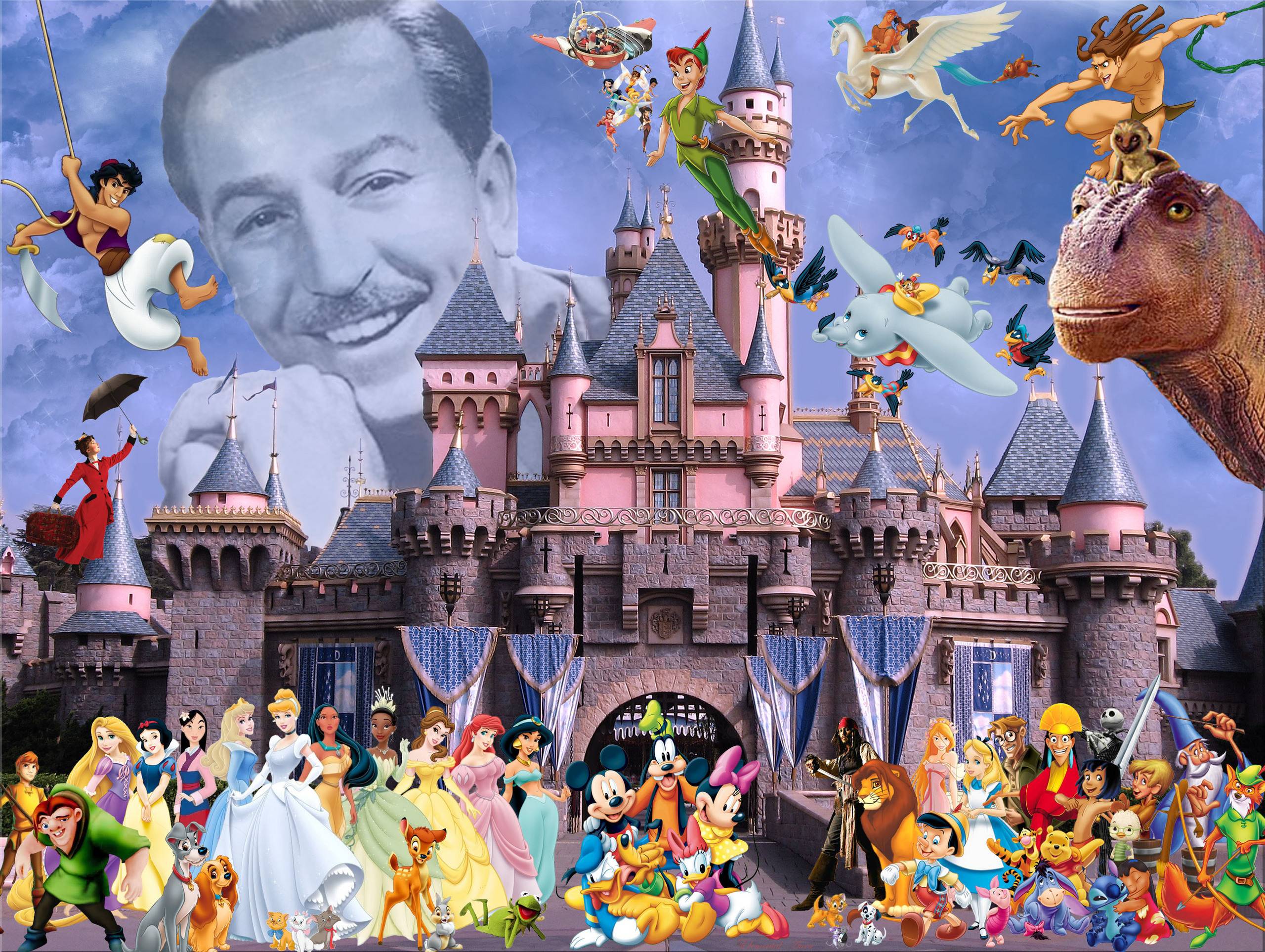 Disney Characters Background Picture 21026 Hi Resolution. Best