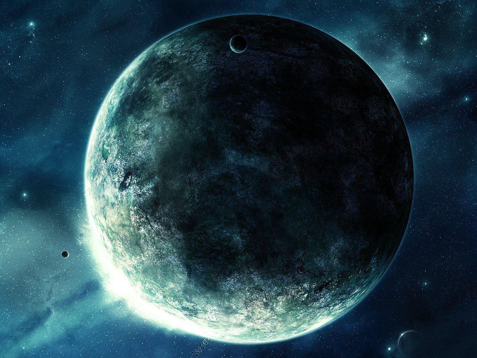 Planet in Space Wallpaper