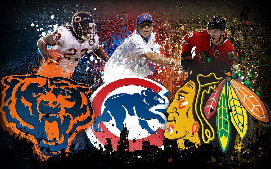 Chicago Bears Clash of The Titan Wallpaper taken from Chicago