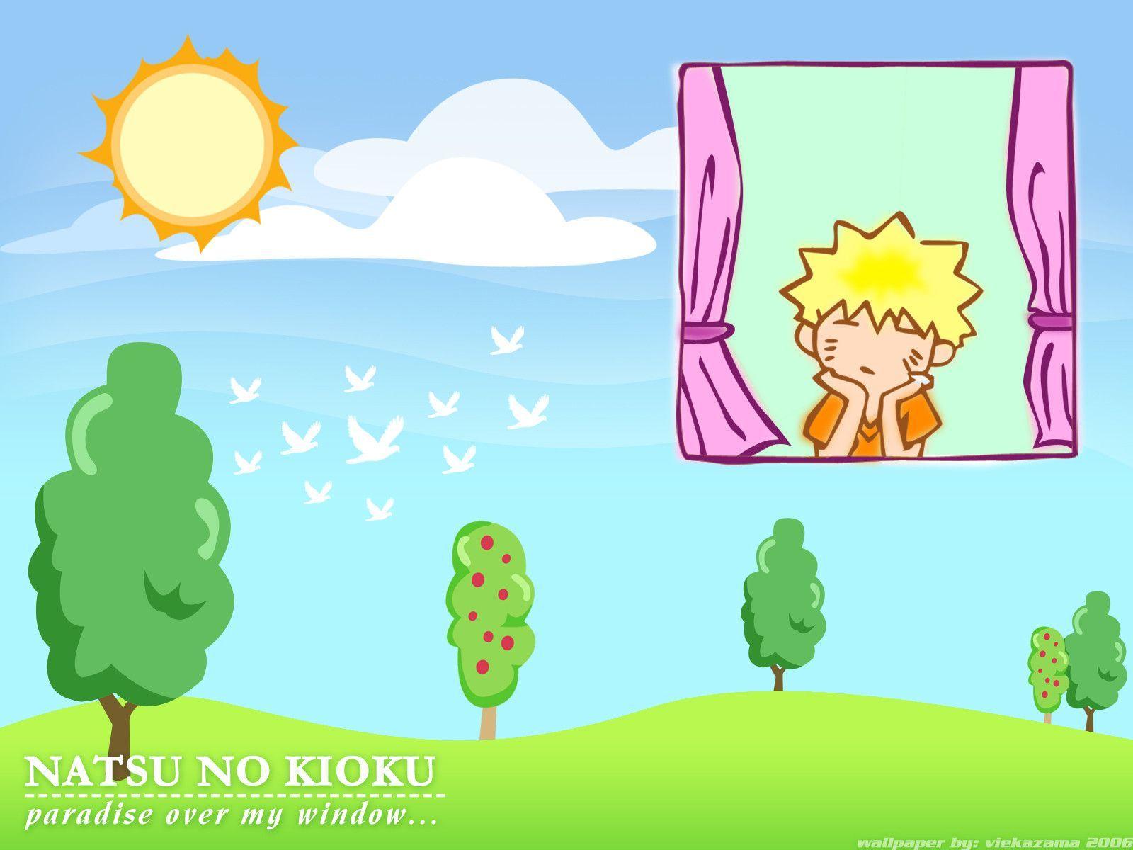 Wallpaper For > Naruto Uzumaki Chibi Wallpaper