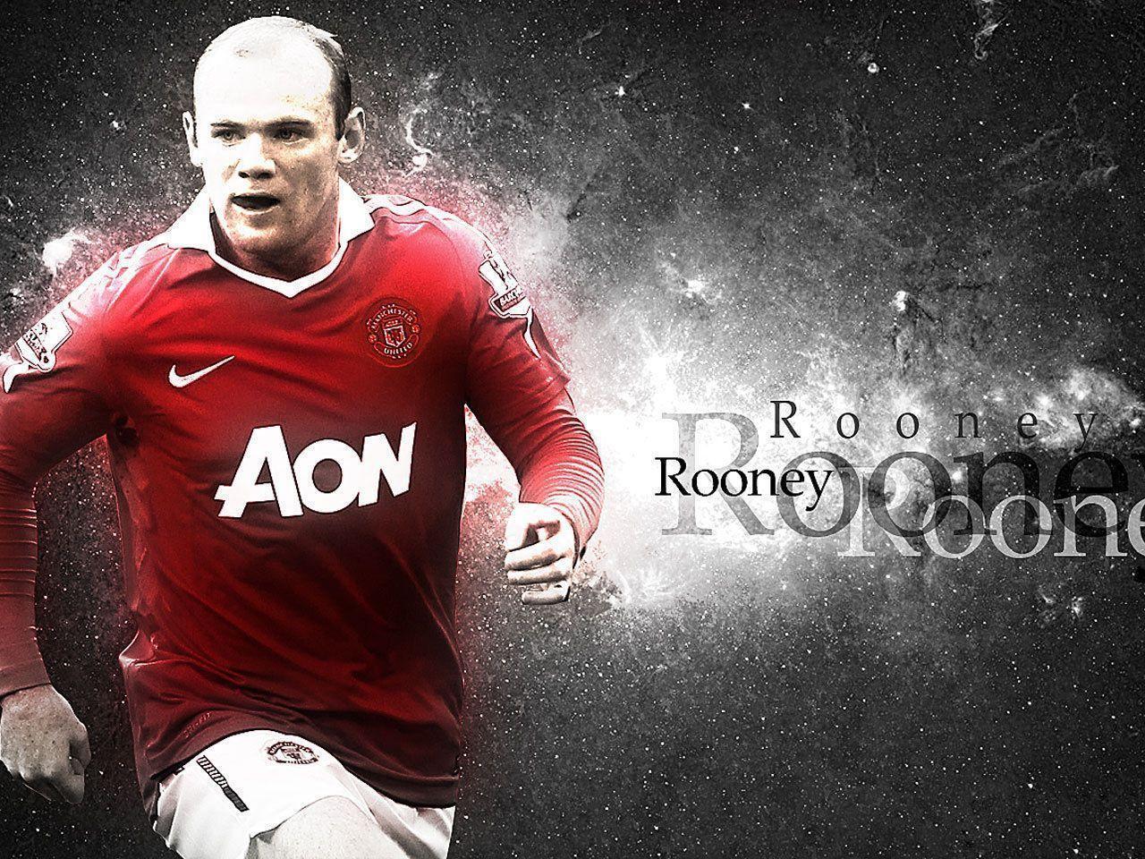 Sports Celebrity: Wayne Rooney HD Wallpaper