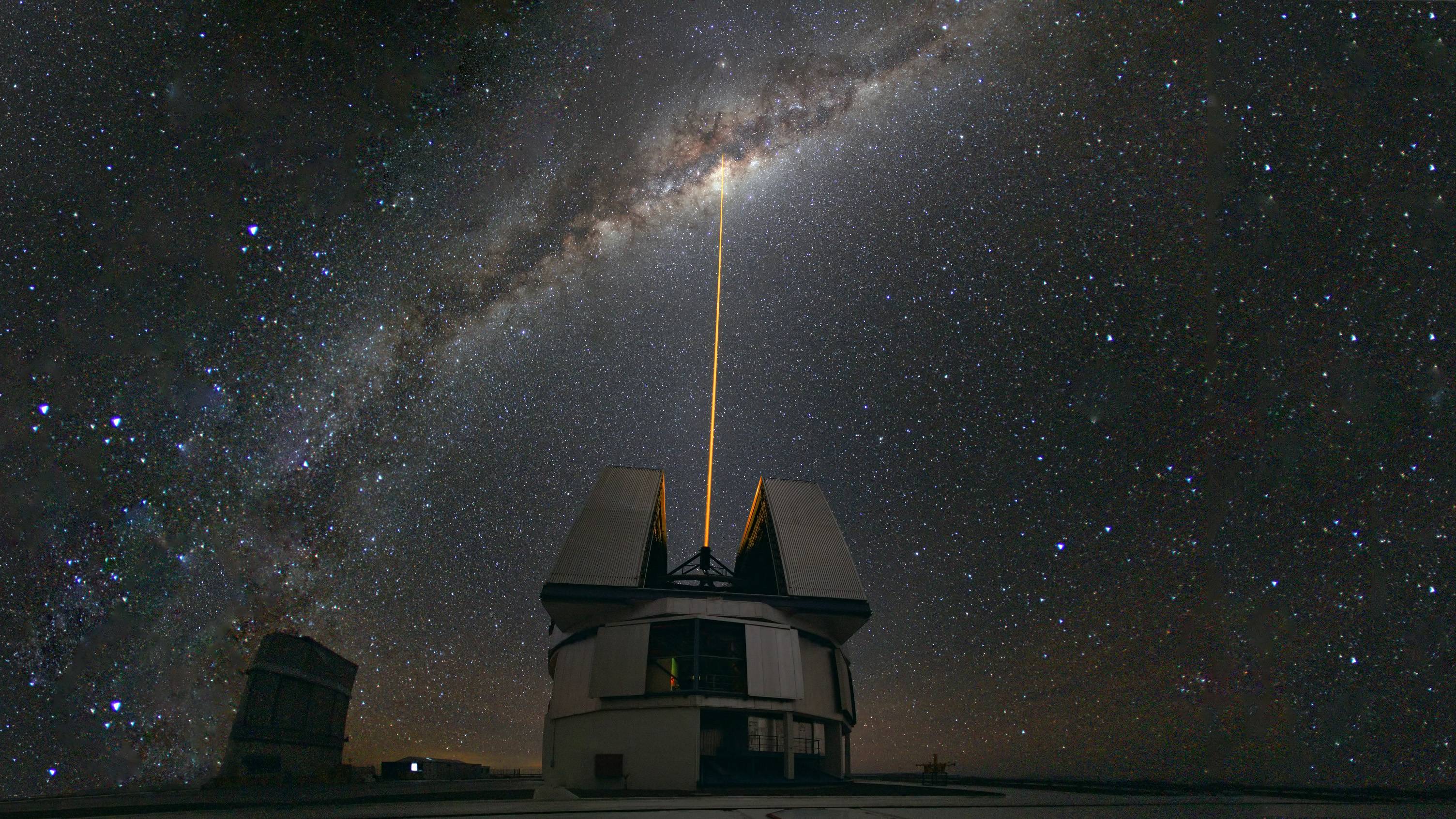 Laser Towards Milky Ways Centre