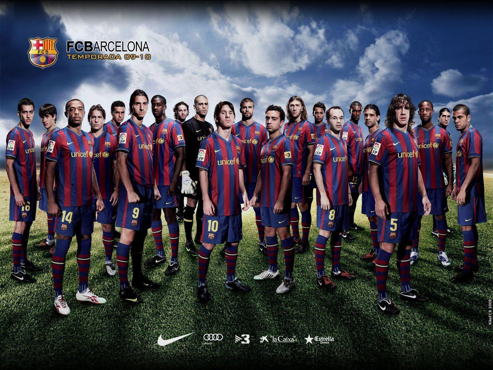 FC Barcelona HD Wallpaper. Barcelona Picture Soccer Team. Cool