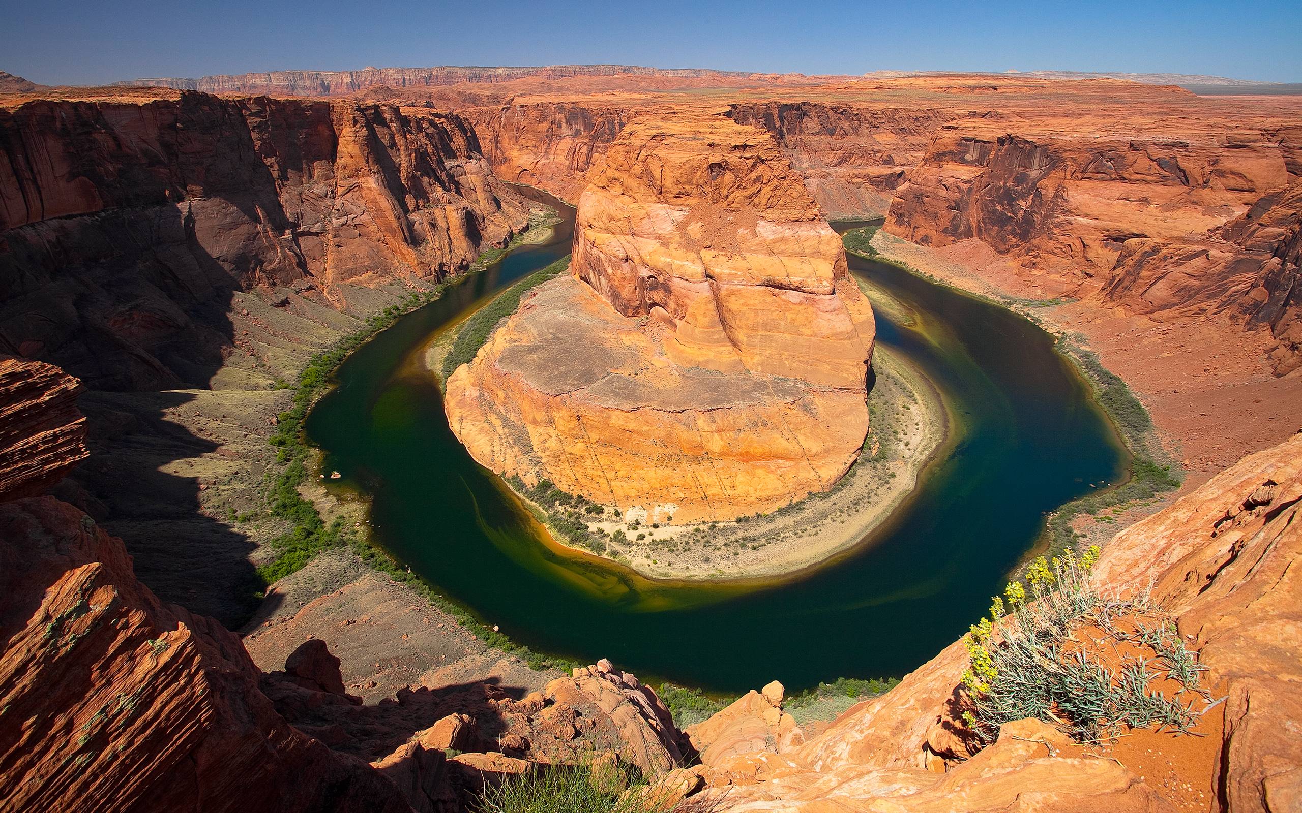 Horseshoe Canyon desktop PC and Mac wallpaper
