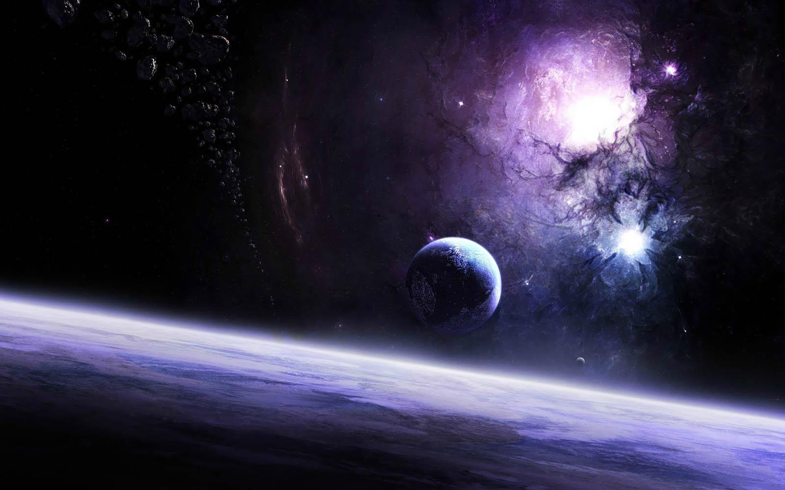 Planets In Space Wallpaper
