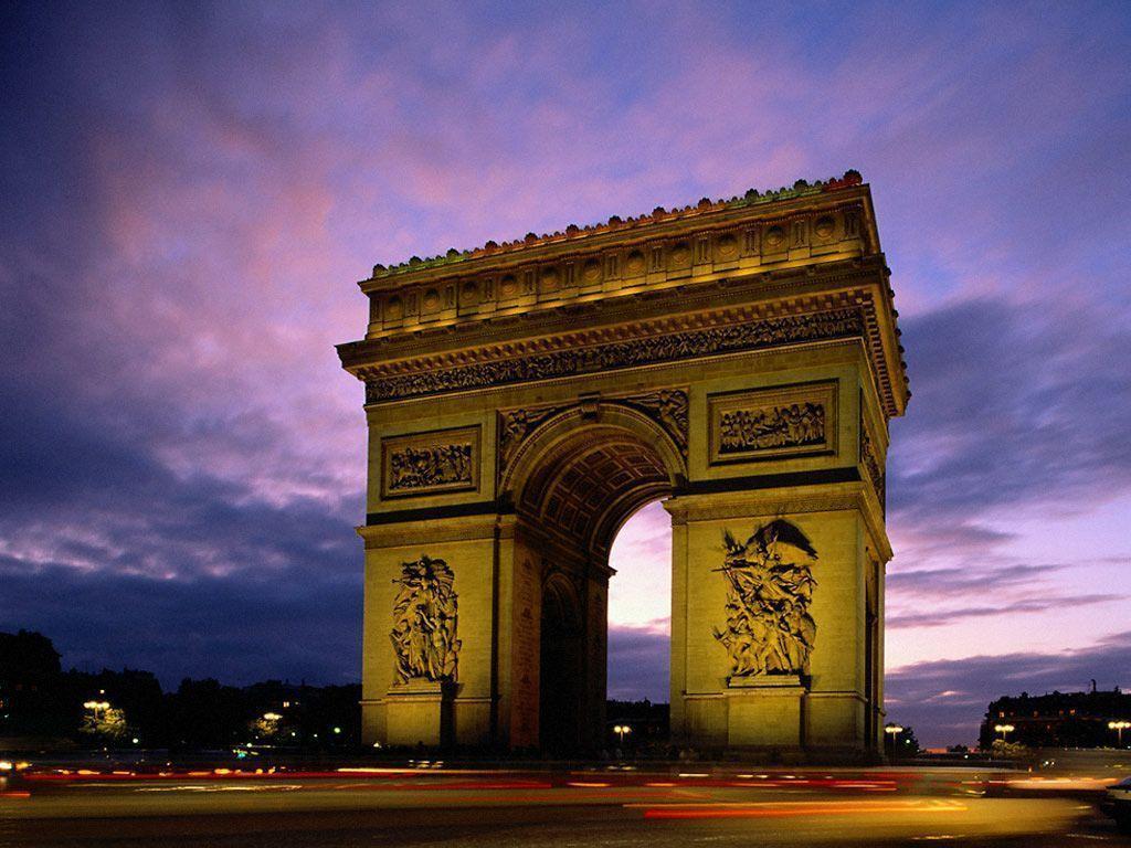 Arc De Triomphe Paris Wallpaper High Res Image Wallpaper
