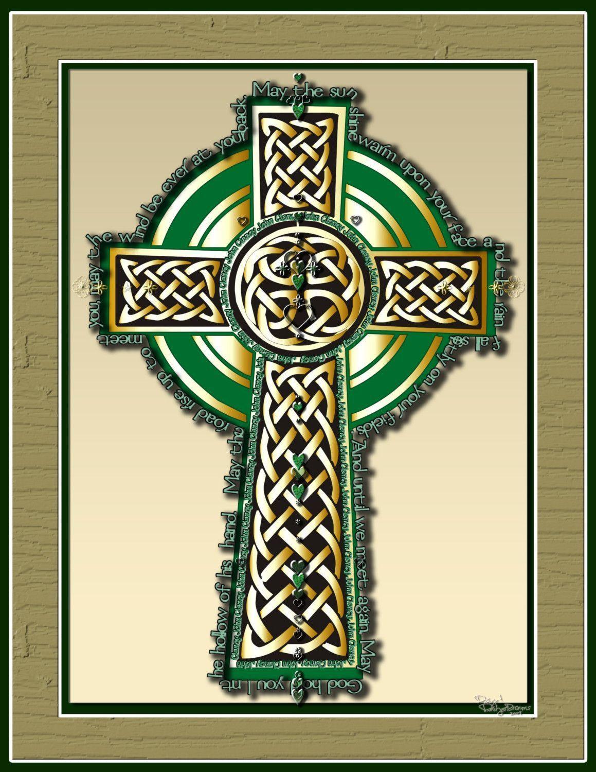 Wallpaper For > Irish Cross Wallpaper