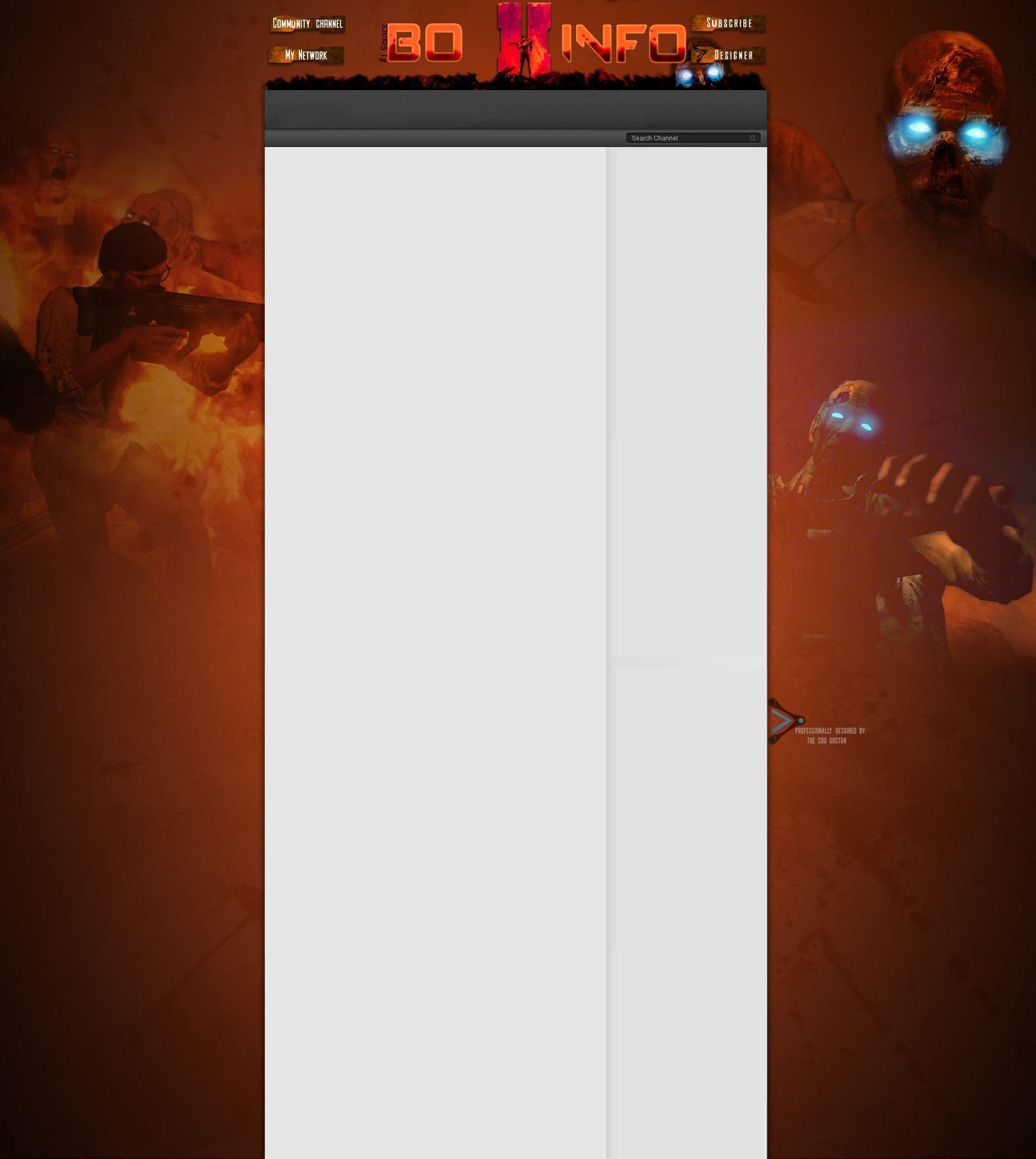 Black Ops 2 YT Partner Background