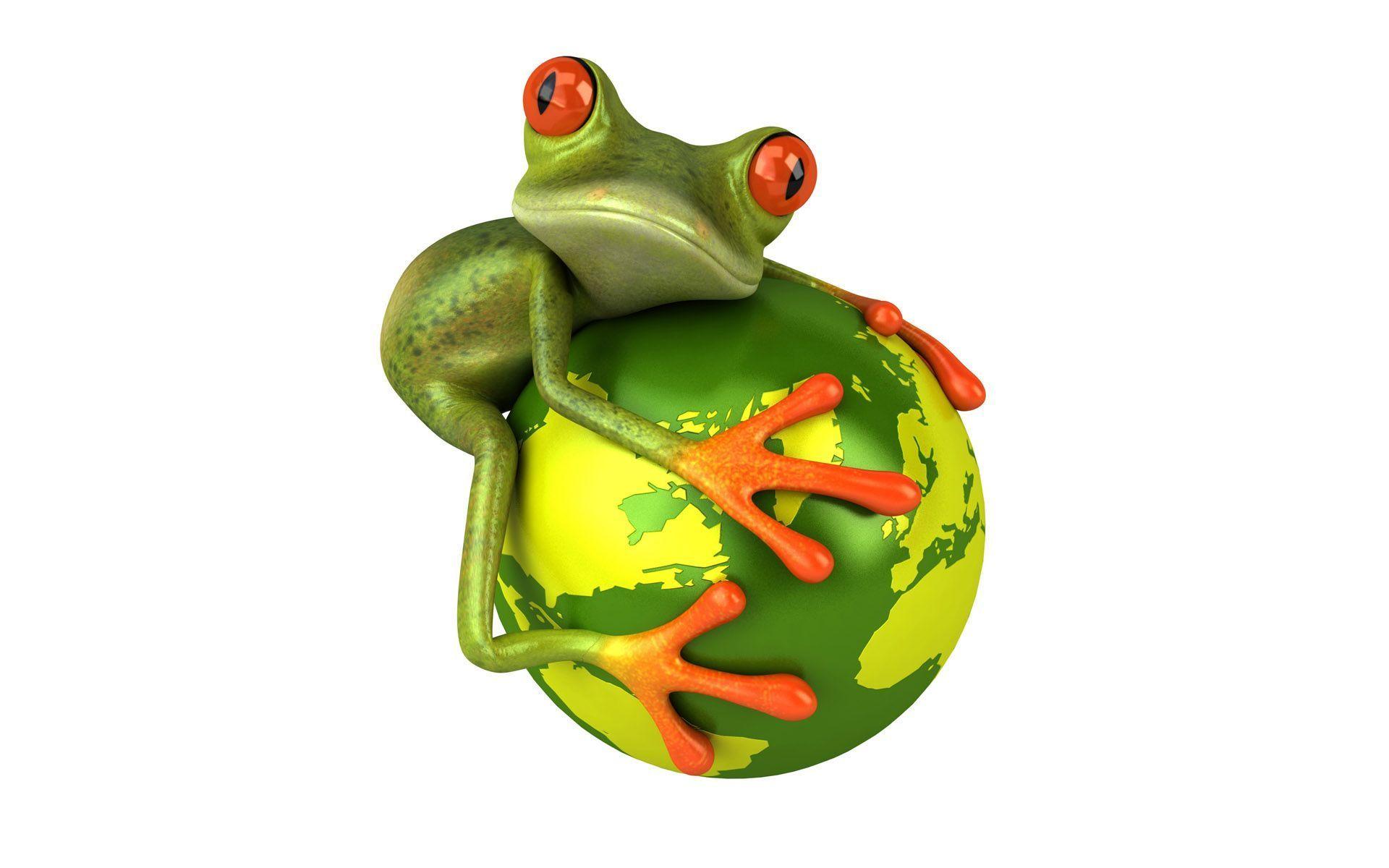Animated Frog Background