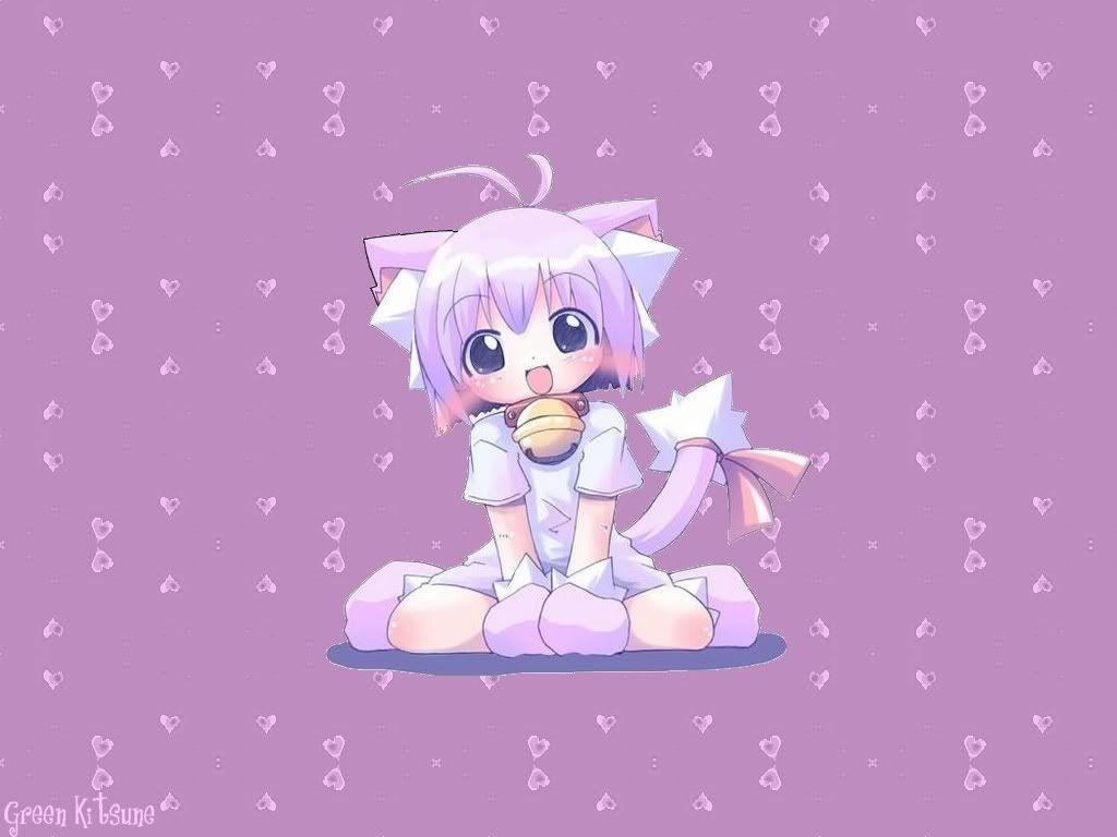 Pin Chibi Neko Wallpaper