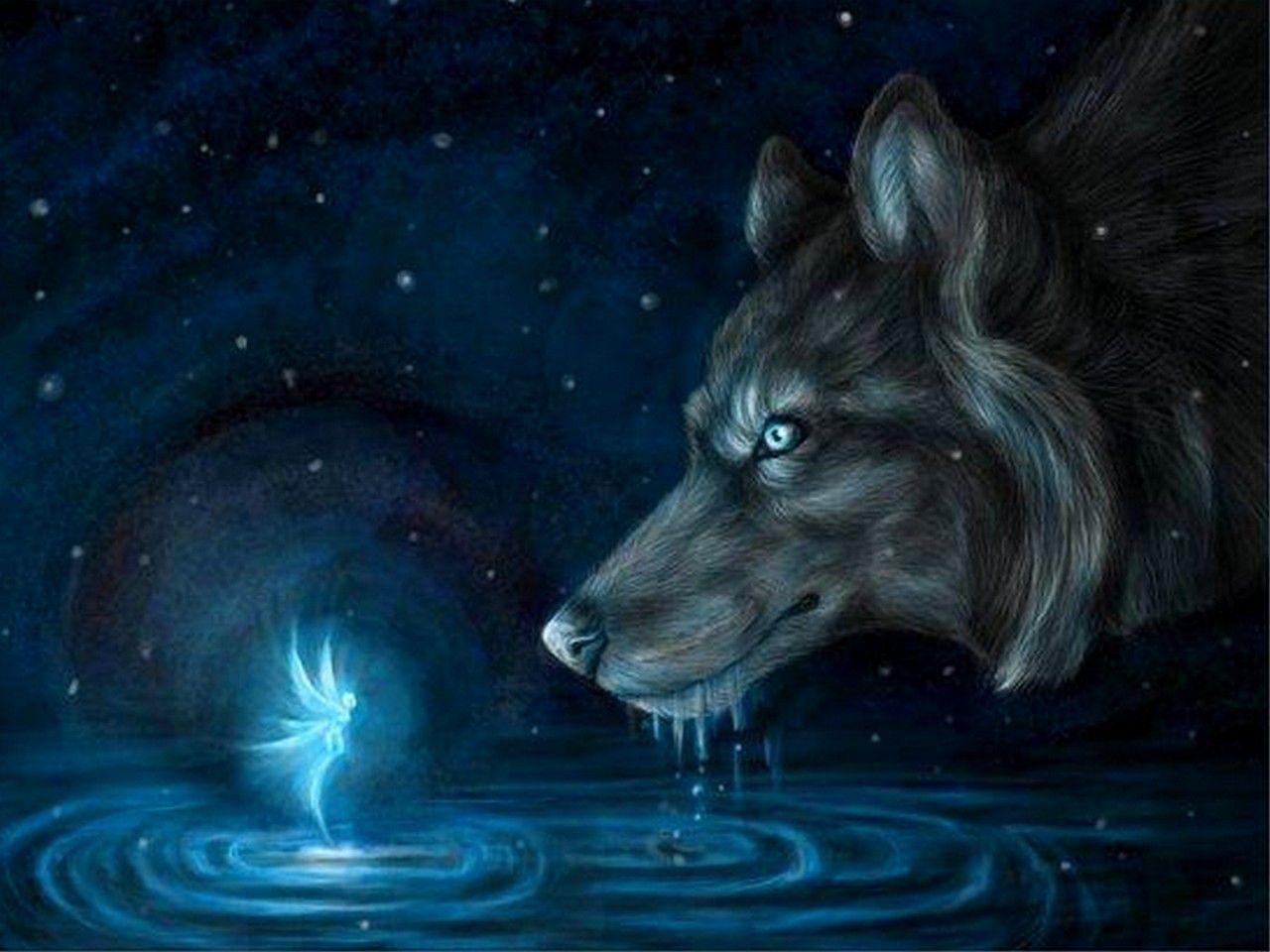 Fantasy Wolf Wallpapers - Wallpaper Cave