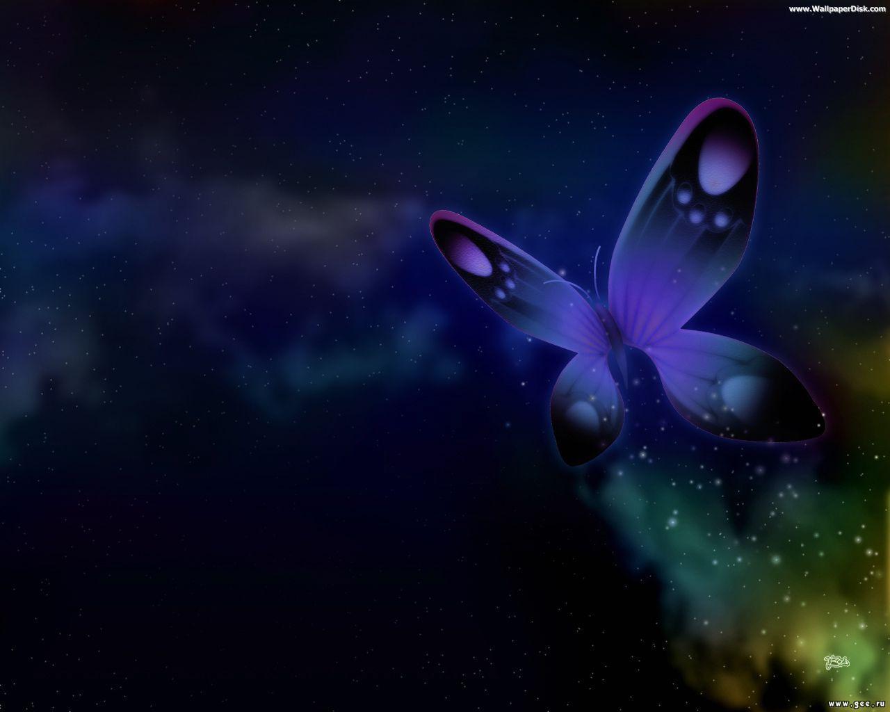 Free 3D Butterfly Desktop Wallpaper