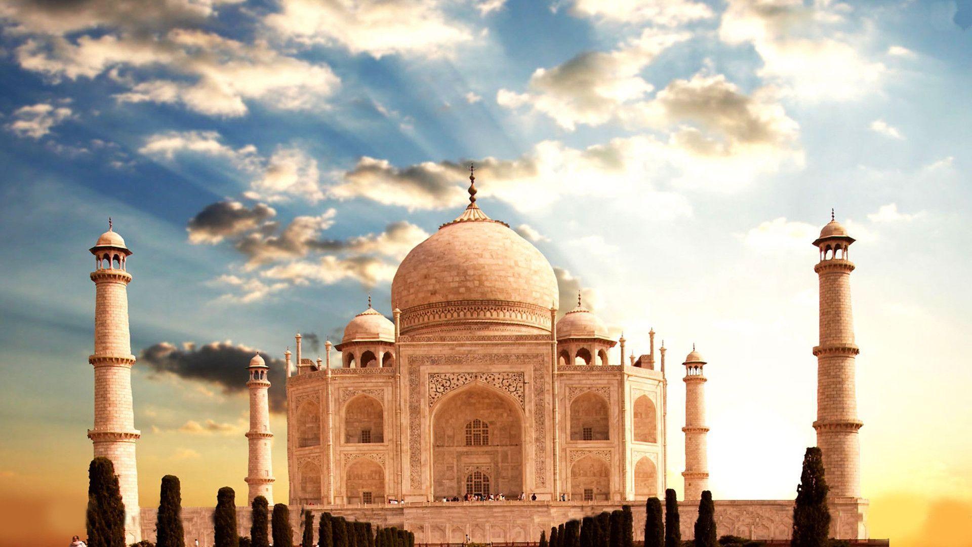 HD Taj Mahal [hd 1080p] Super Sharp Wallpaper