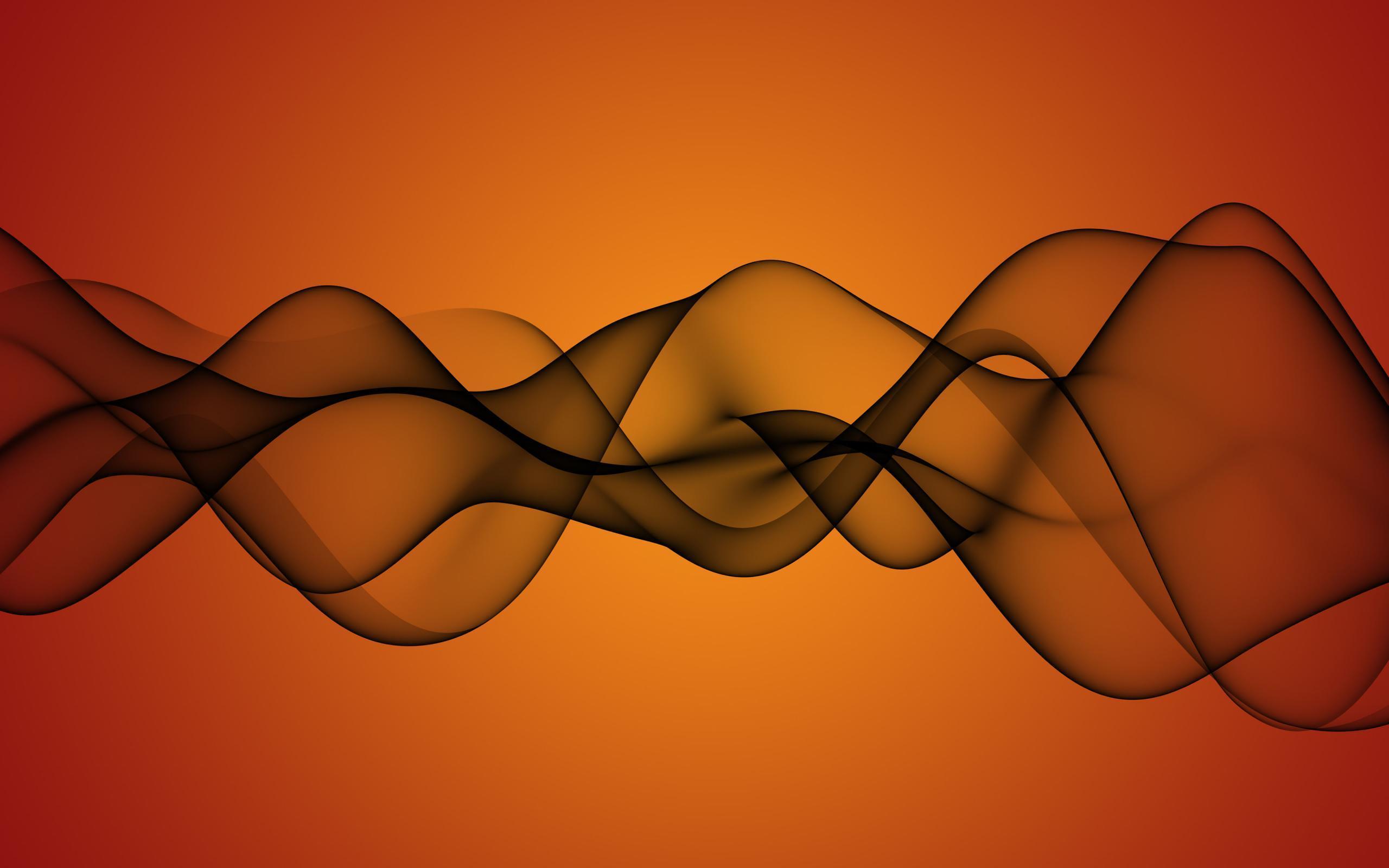 image For > Cool Orange And Black Abstract Background