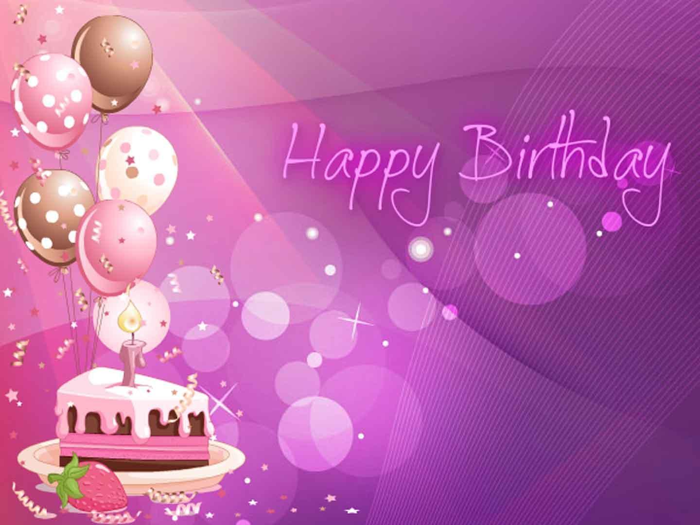 Happy Birthday Purple Photo, HQ Background. HD wallpaper