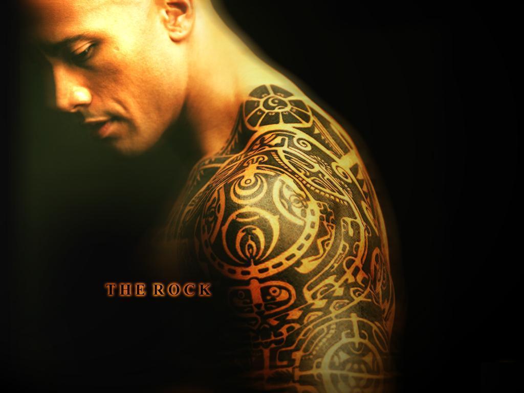 ALL SUPERSTAR WALLPAPER: Wwe The Rock Wallpaper