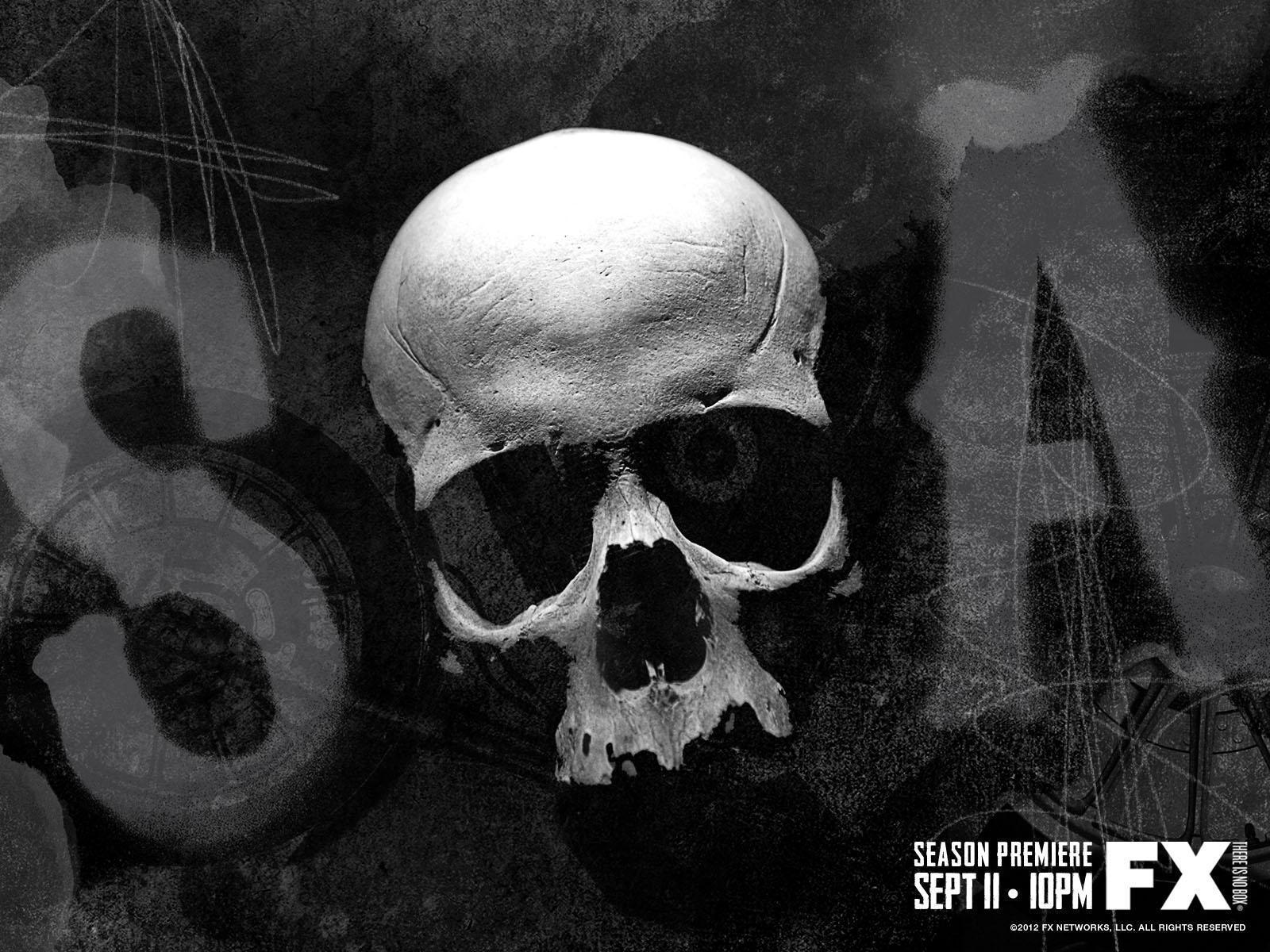 Sons Of Anarchy Soa Skull Wallpaper 39996 in Movies
