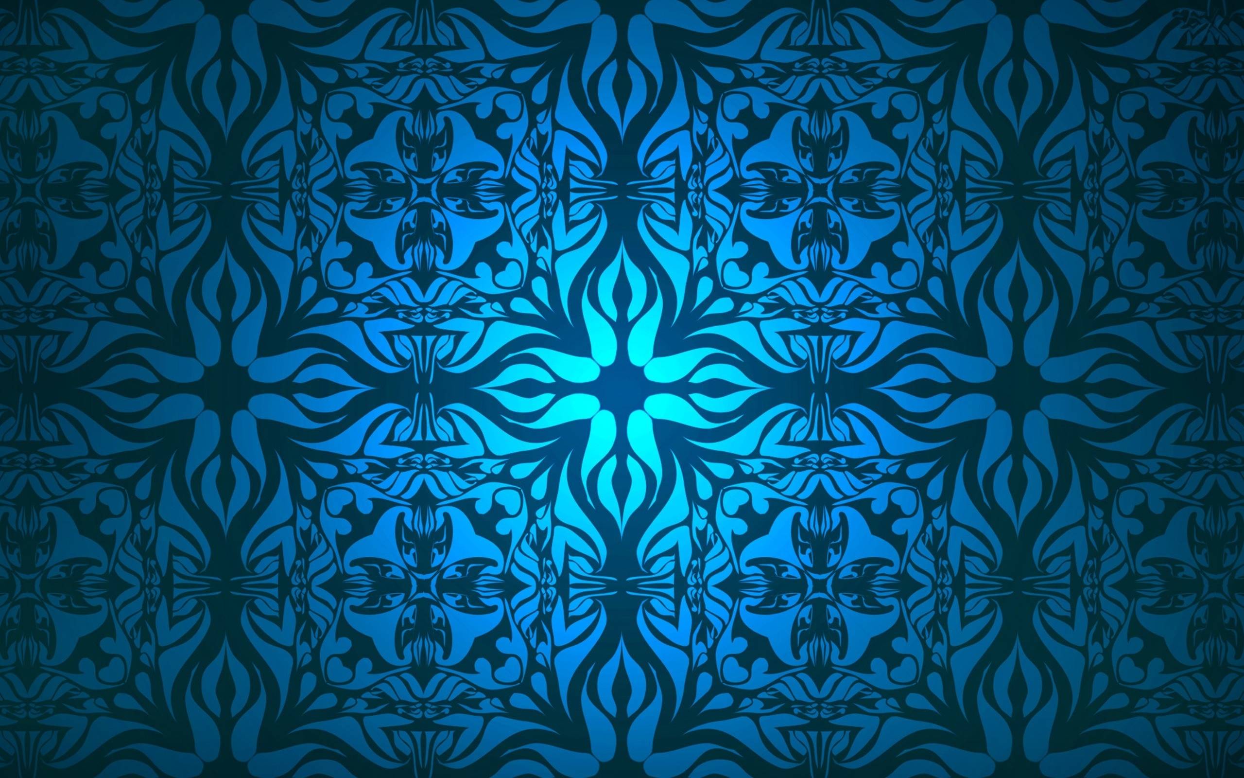Blue Pattern Desktop Background