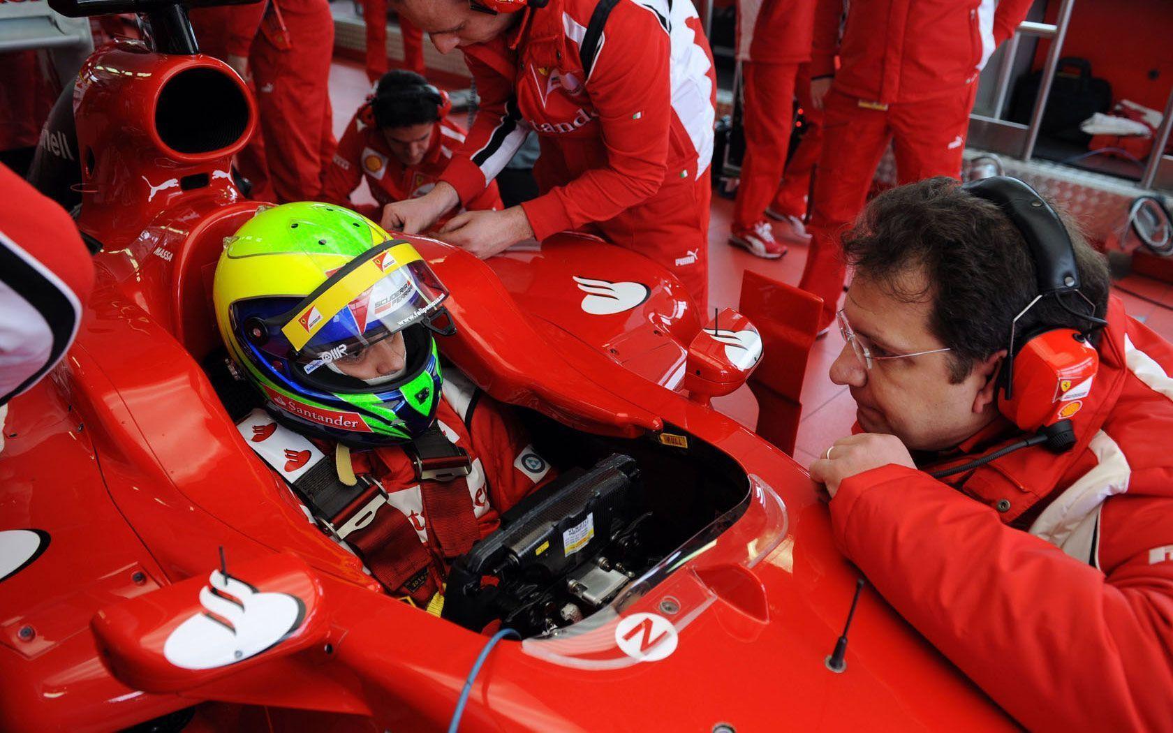 Ferrari F150 Tests On Mugello Circuit. F1 wallpaper 2011 Hi Res