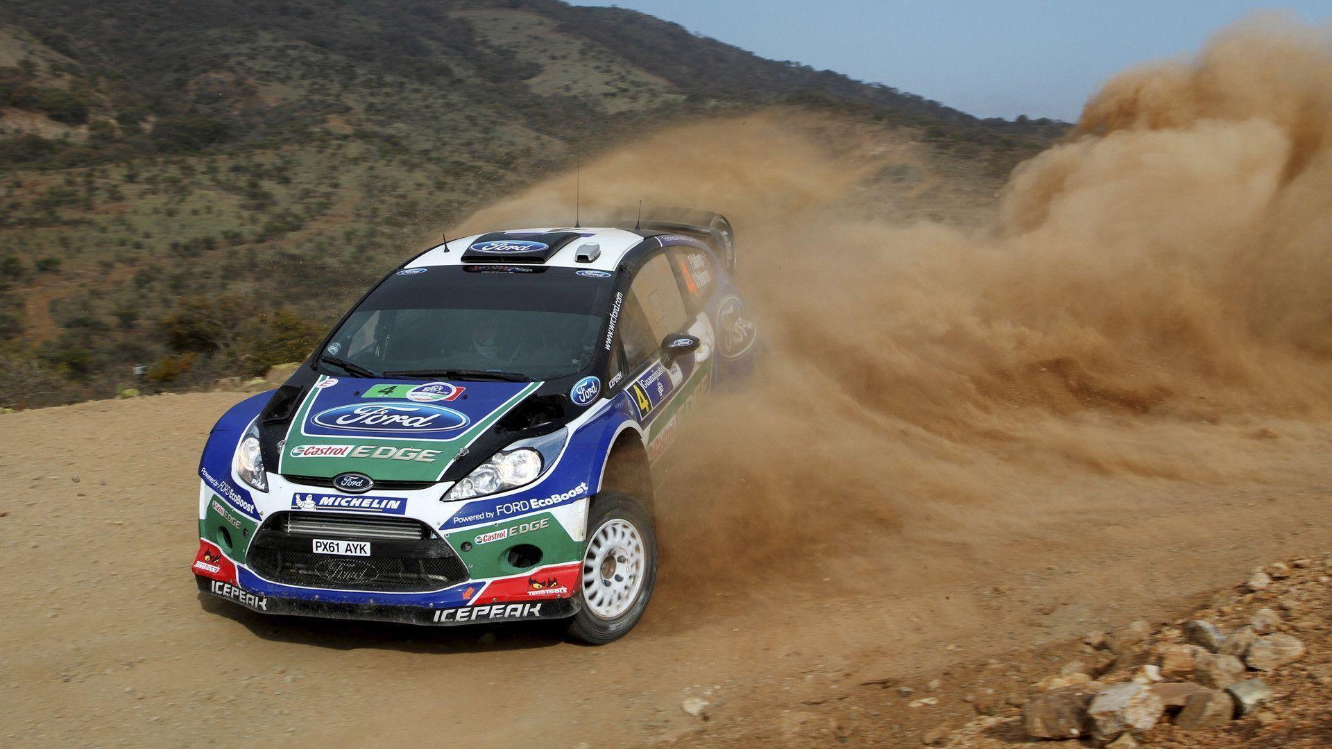 Ford Fiesta WRC 2012 HD Wallpaper