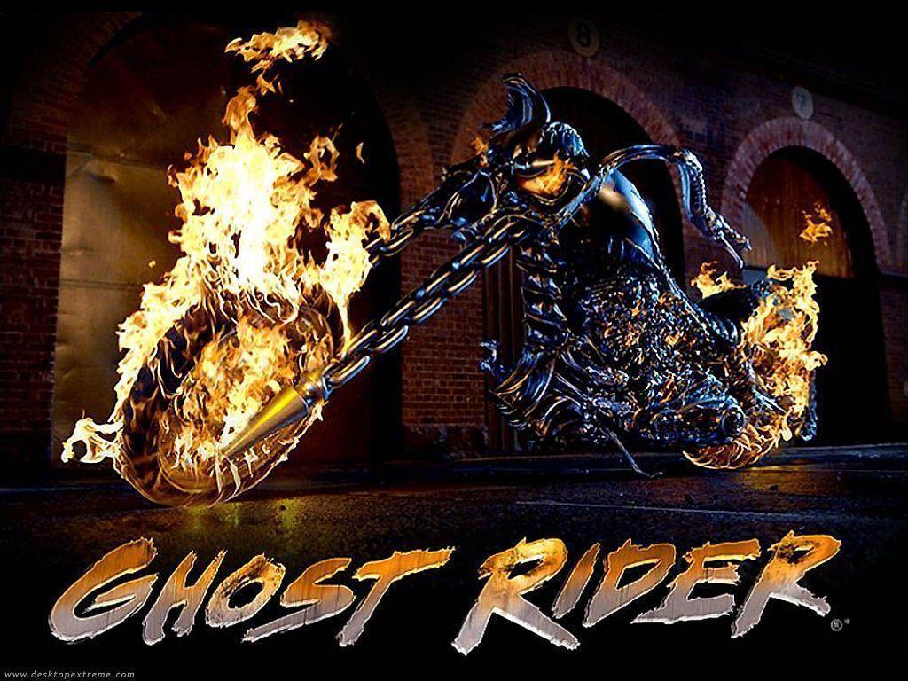 Ghost Rider Wallpaper In 3D. Free Download Wallpaper
