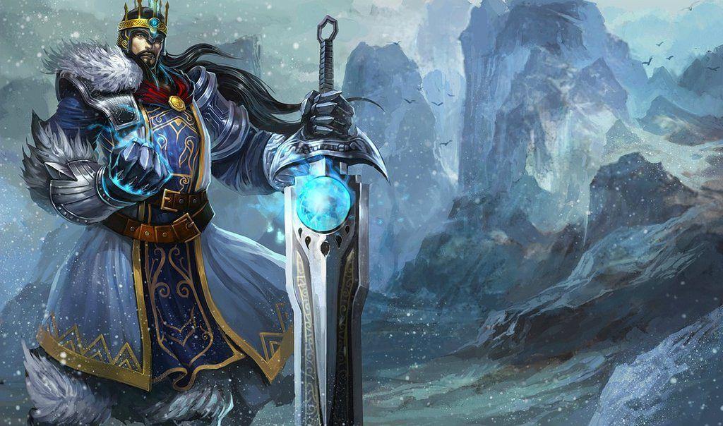 Download League Of Legends Great King Tryndamere Wallpa
