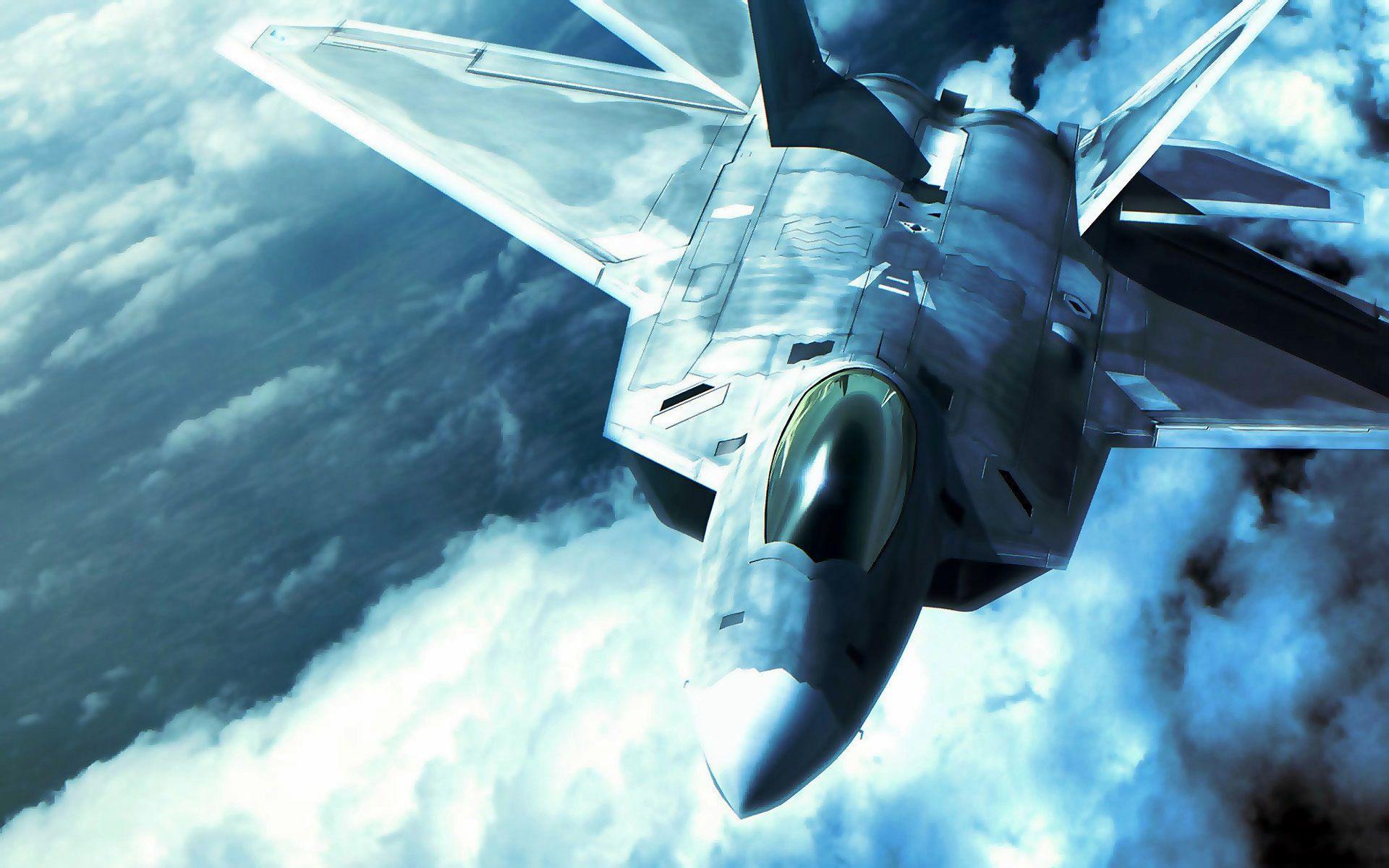F 22 Raptor in Ace Combat Wallpaper