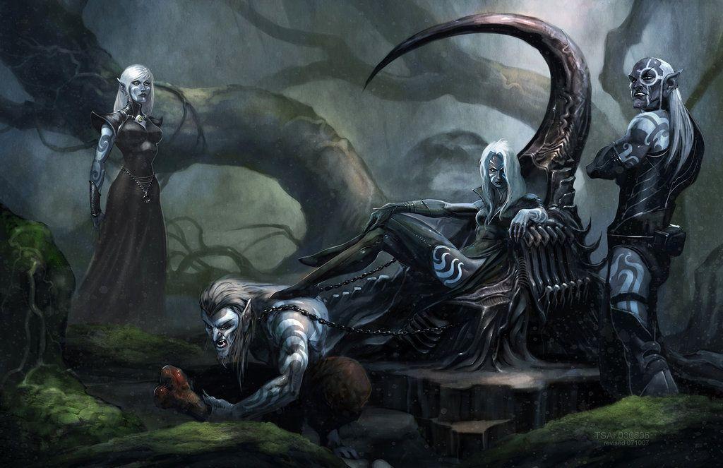 Drow vs Mindflayer Revised