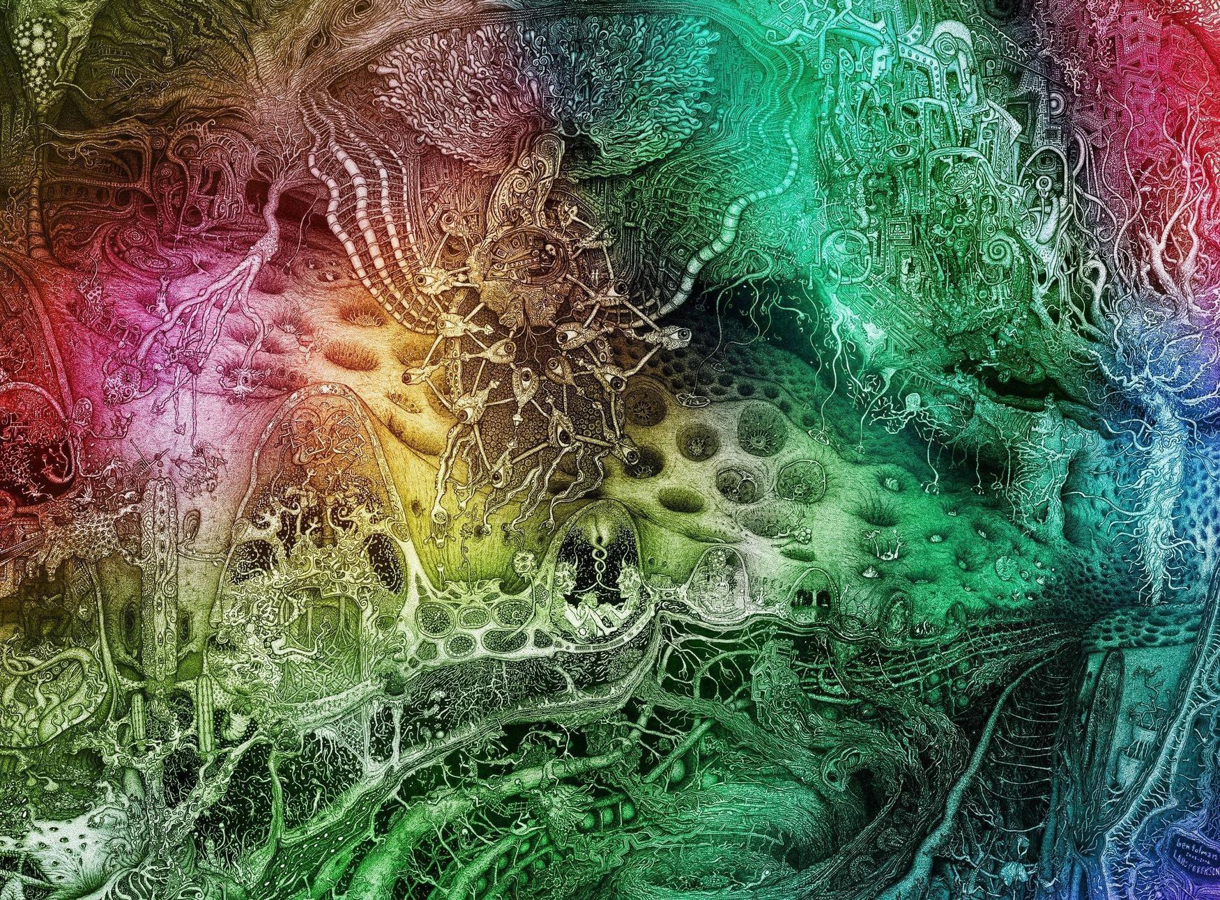 Psychedelic Computer Wallpaper, Desktop Background 2500x1846 Id