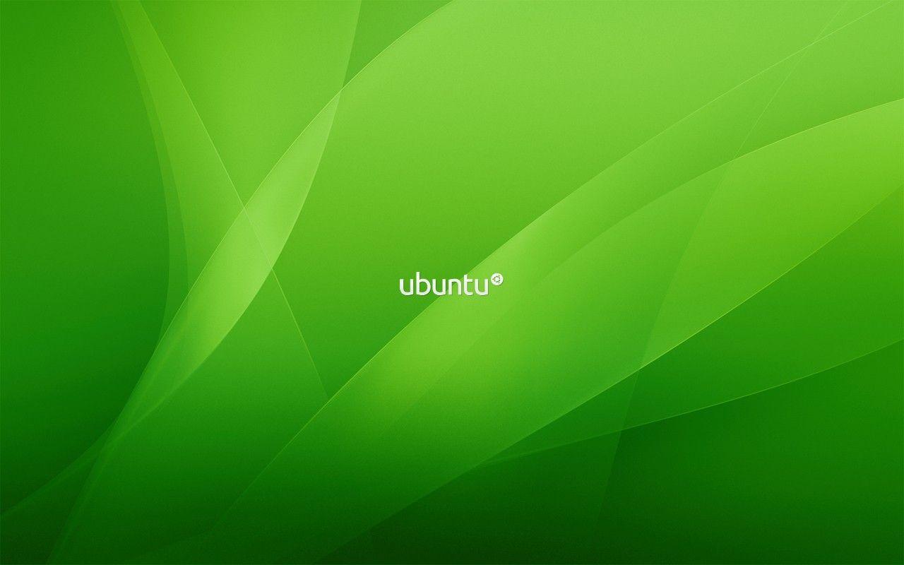 Ubuntu Green HQ Wallpaper