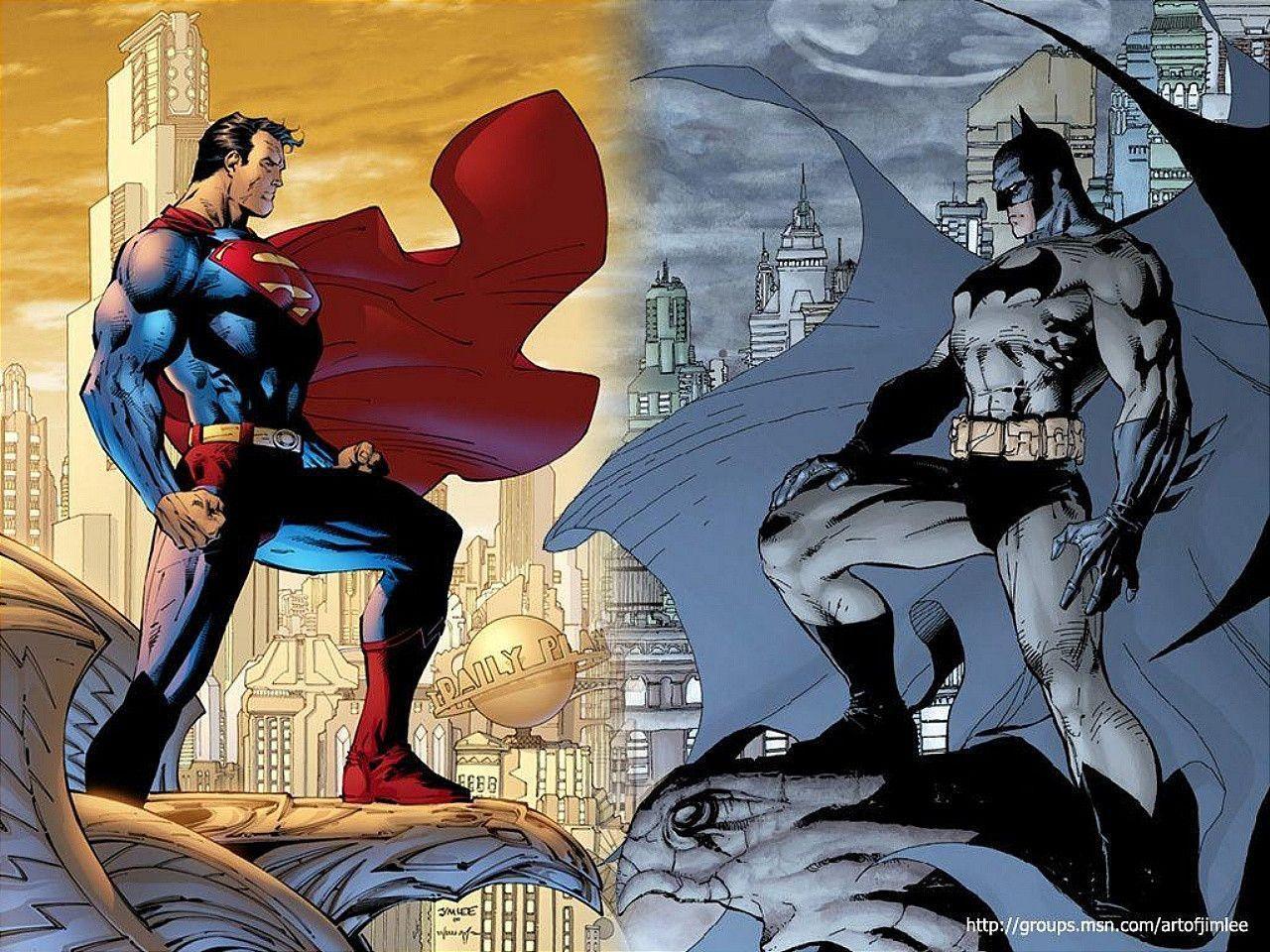 Superman vs batman comics photography desktop wallpaper 7132