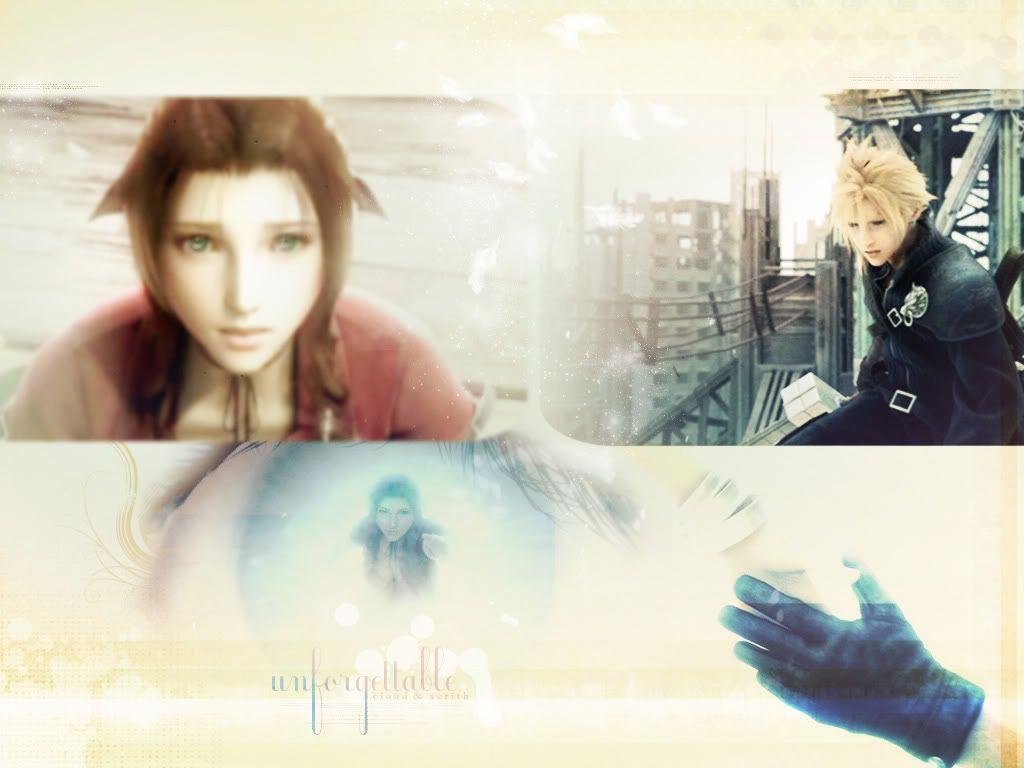 Cloud And Aerith Wallpaper Photo